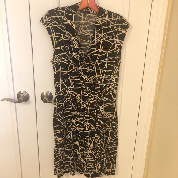 Anne Klein Abstract Print Dress - Picture 1 of 4